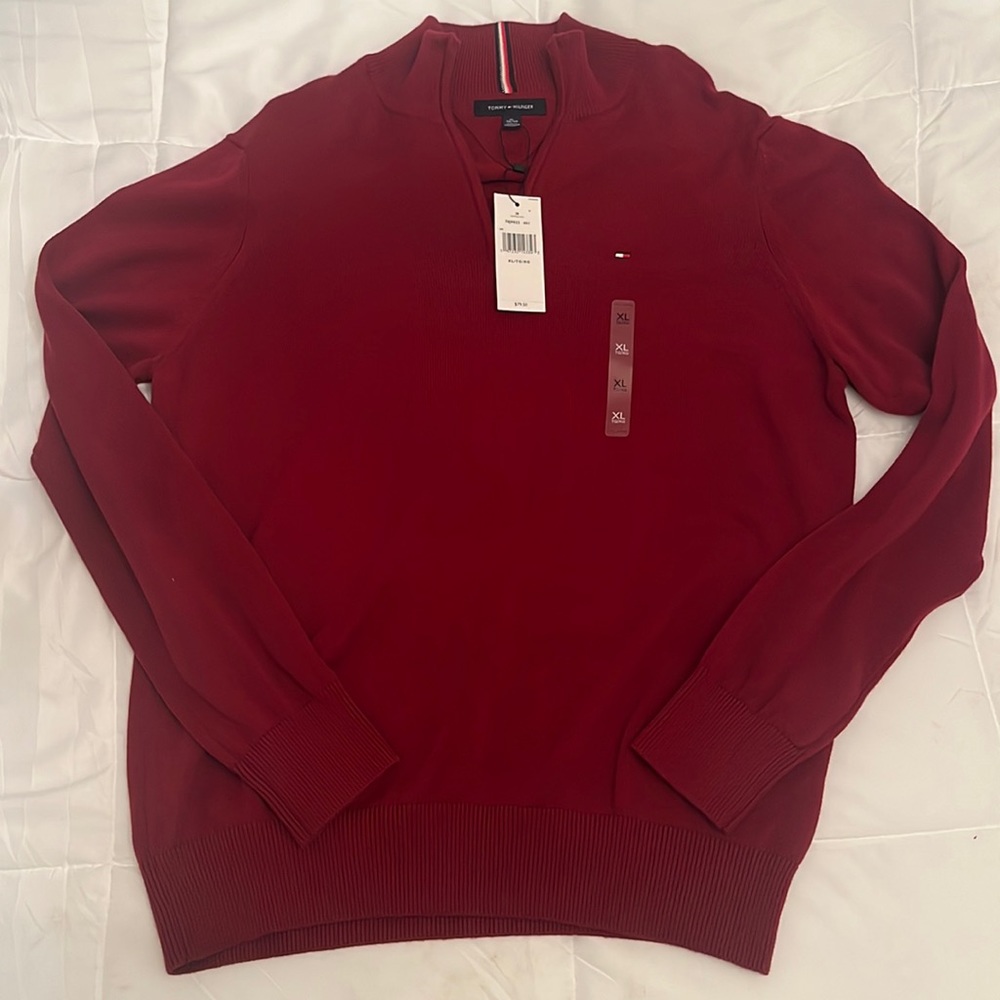 Tommy Hilfiger quarter zip sweater